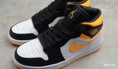 "ORANGE 1 107 BLACK" AIR - JORDAN SE CV5276 MID WMNS 0609